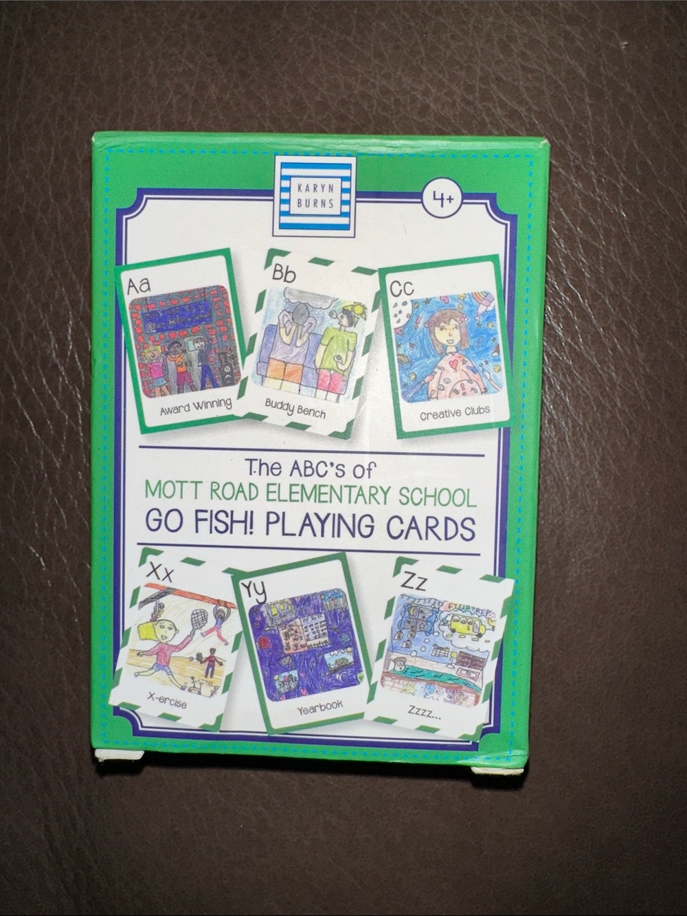 Go Fish playing cards